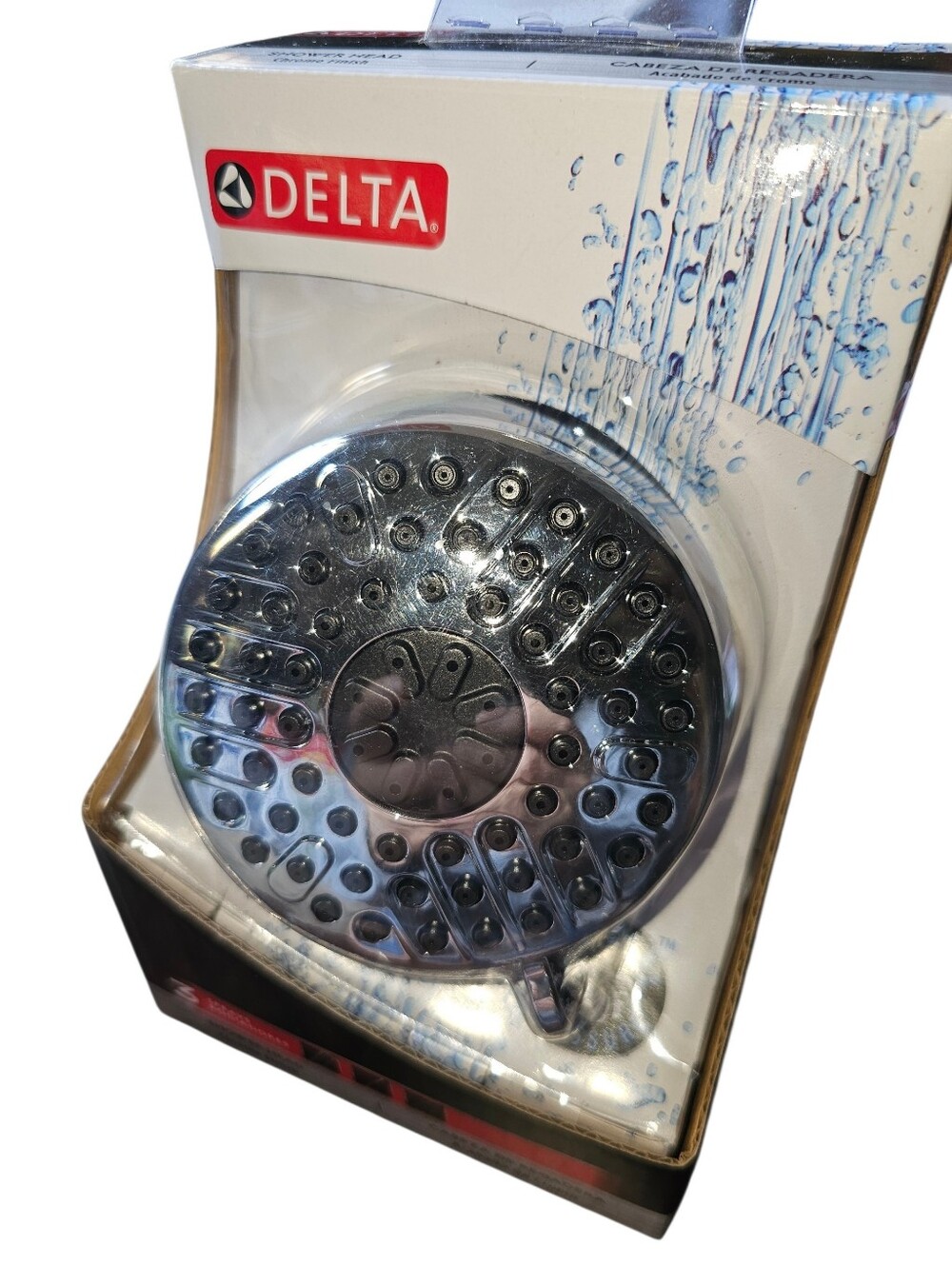 Delta Chrome Multi-Function Shower Head
